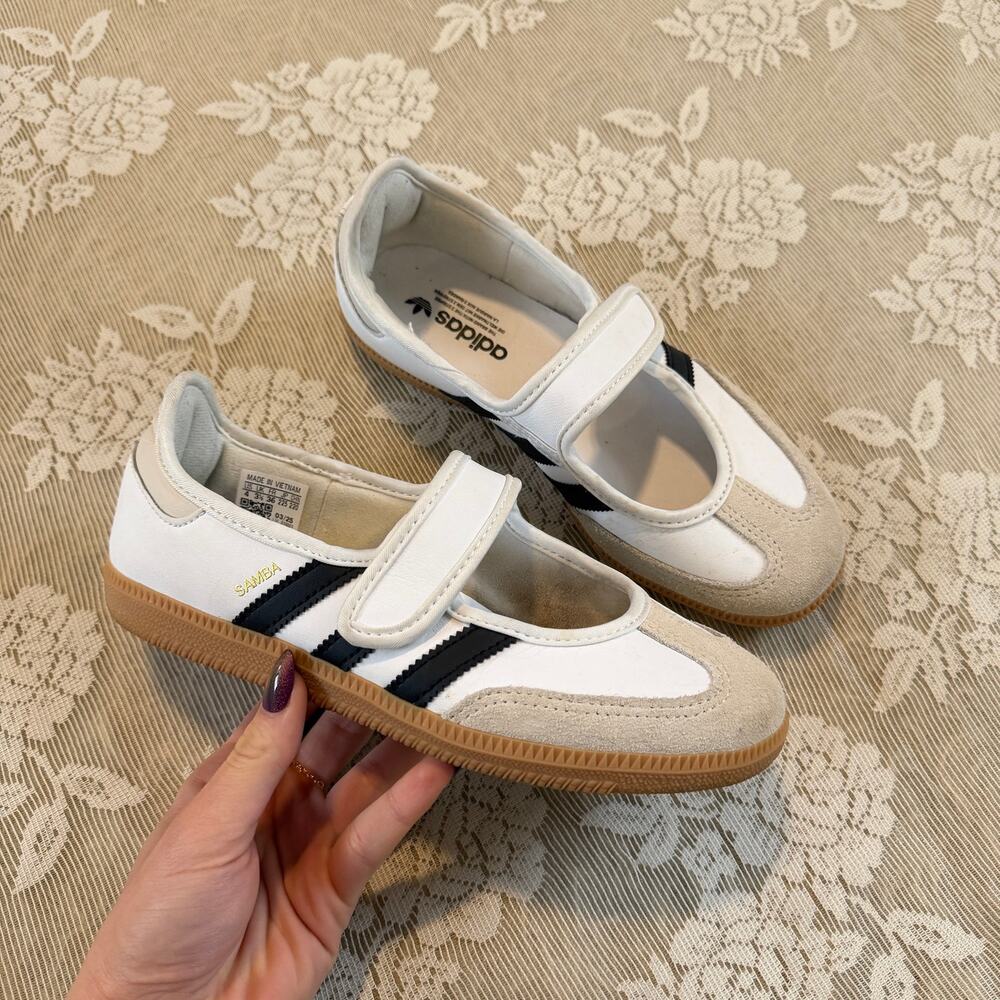Adidas Samba Jane Mary Jane Sneakers Size 4 / Women’s 5.5-6